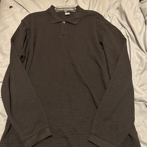 Xl black and grey GB striped long sleeve